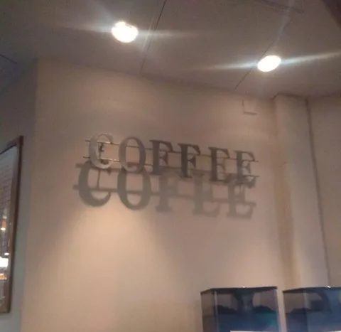 Coffee Sign Shadow
