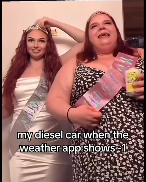 Diesel Car Sees Minus One
