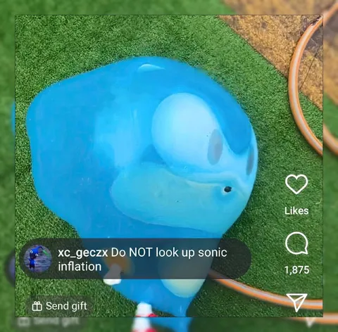 Do Not Look Up Sonic Inflation