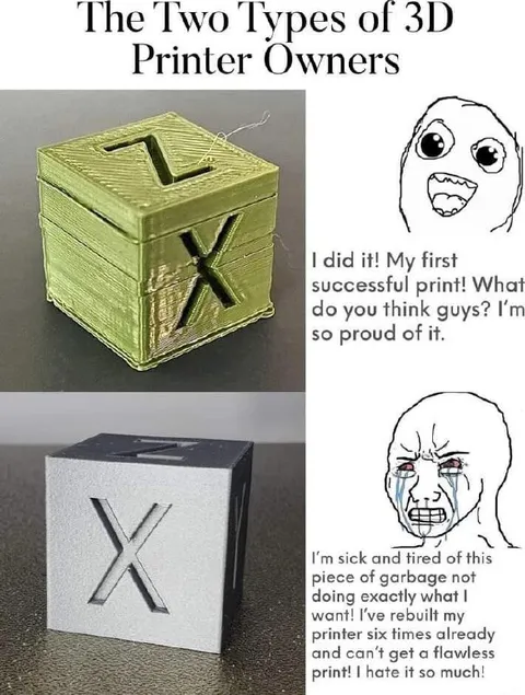 Two Types of 3D Printer Owners