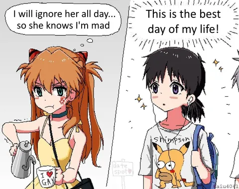Ignoring Her All Day