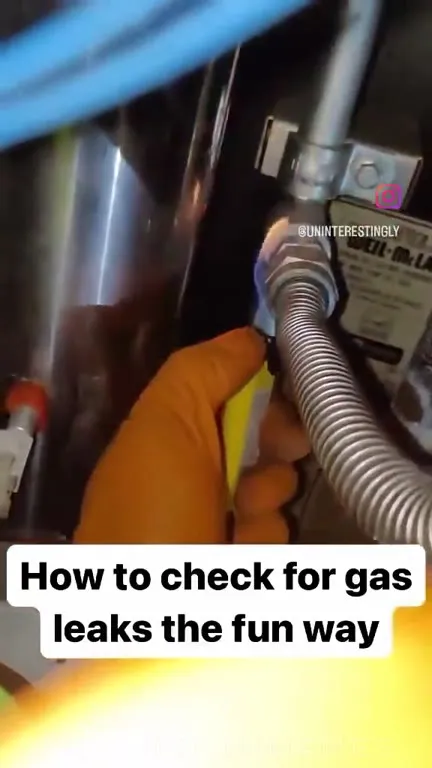 Fun Way to Check Gas Leaks