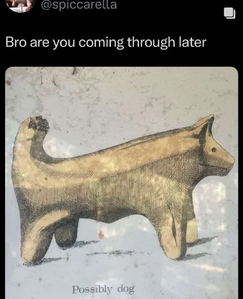 Possibly Dog Coming Through Later