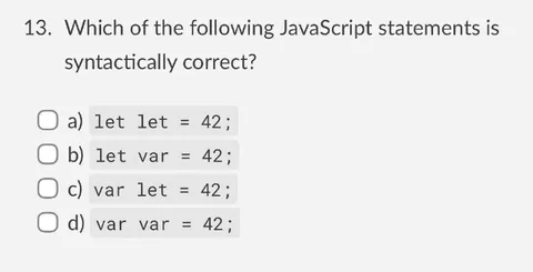 JavaScript Syntax Trick Question