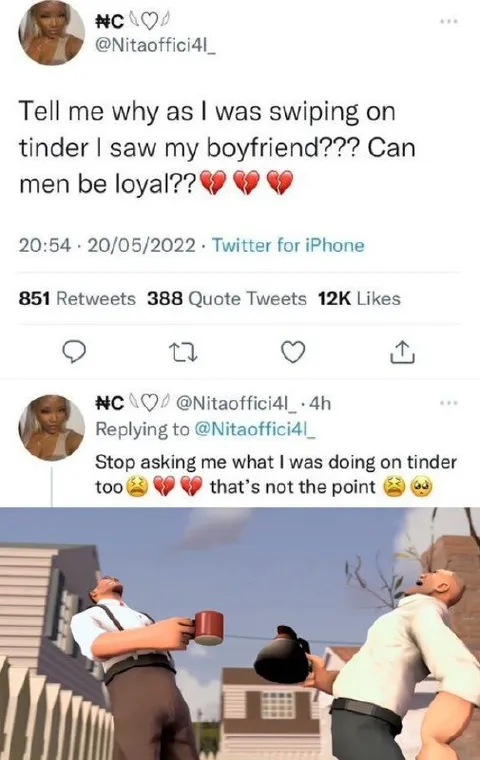 Boyfriend on Tinder