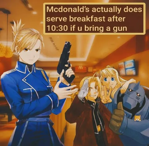 McDonald's Armed Breakfast