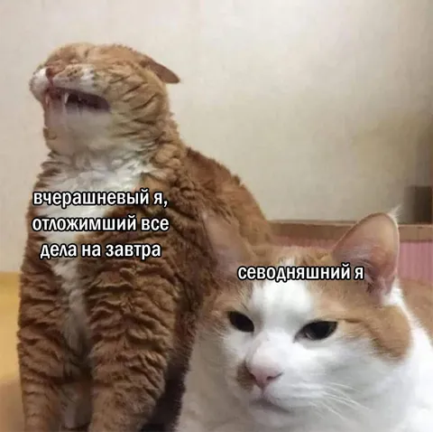 Вчерашний и сегодняшний я