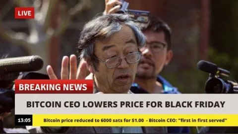 Bitcoin Black Friday Price Drop