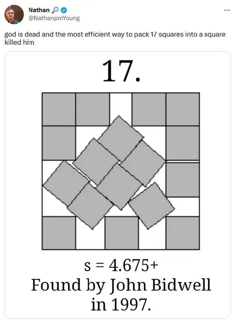 God Is Dead Packing Puzzle