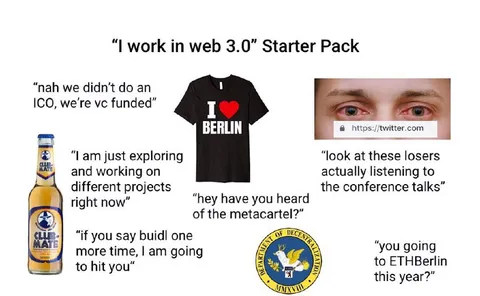 I Work in Web 3.0 Starter Pack