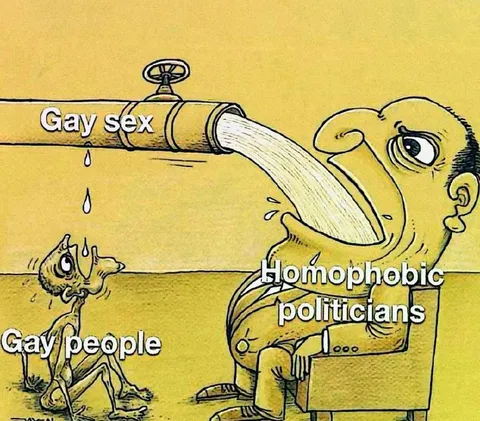 Politicians Drinking Gay Sex