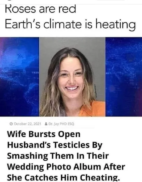 Wife Bursts Open Husband’s Testicles