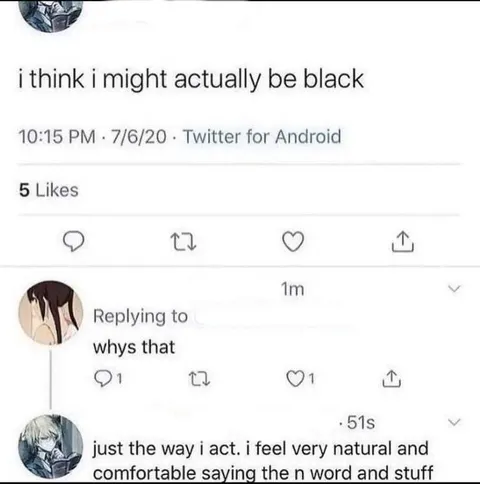I Think I Might Actually Be Black