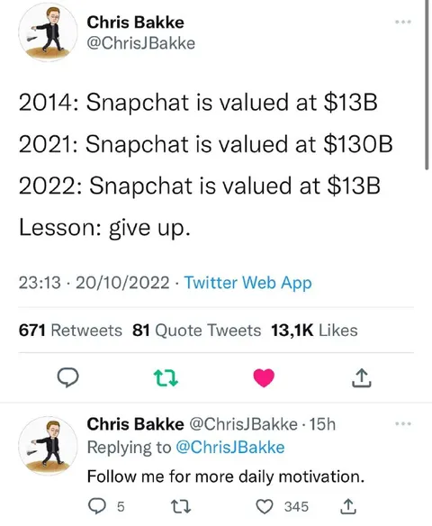 Snapchat valuation lesson