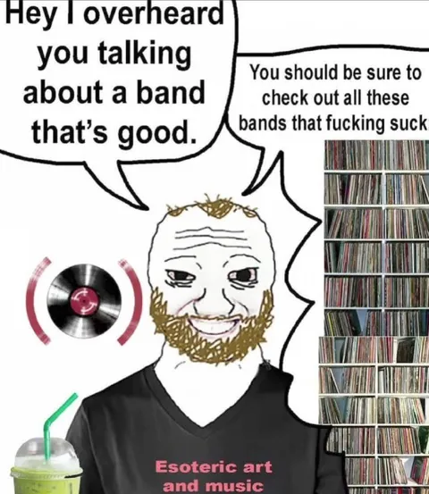 Music Snob Recommends Terrible Bands