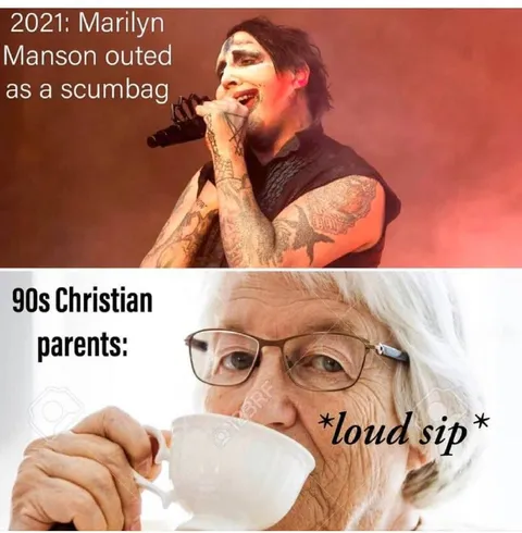 Marilyn Manson Outed Loud Sip