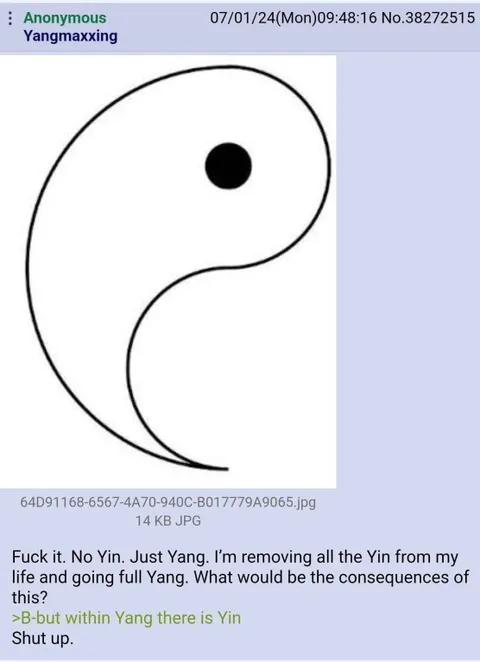 Removing All the Yin