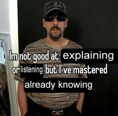 Already Knowing Everything