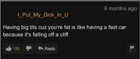 Big Tits Falling Off a Cliff