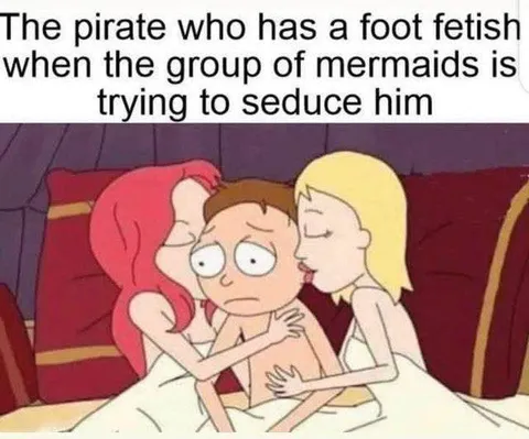 Pirate With a Foot Fetish