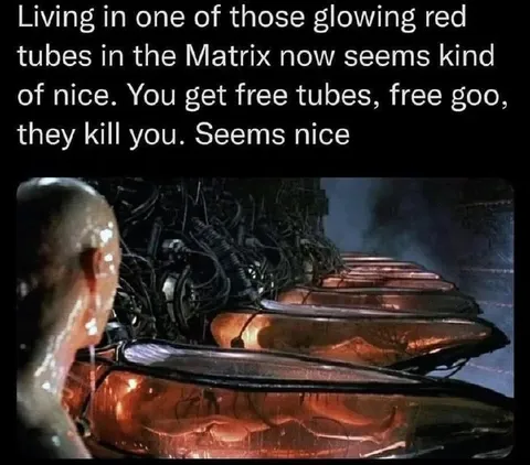 Free Tubes and Goo