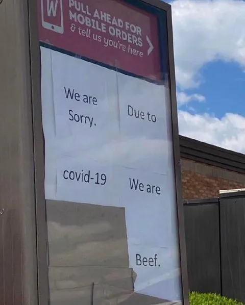 Due to COVID-19, We Are Beef