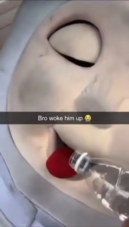 Bro Woke Him Up