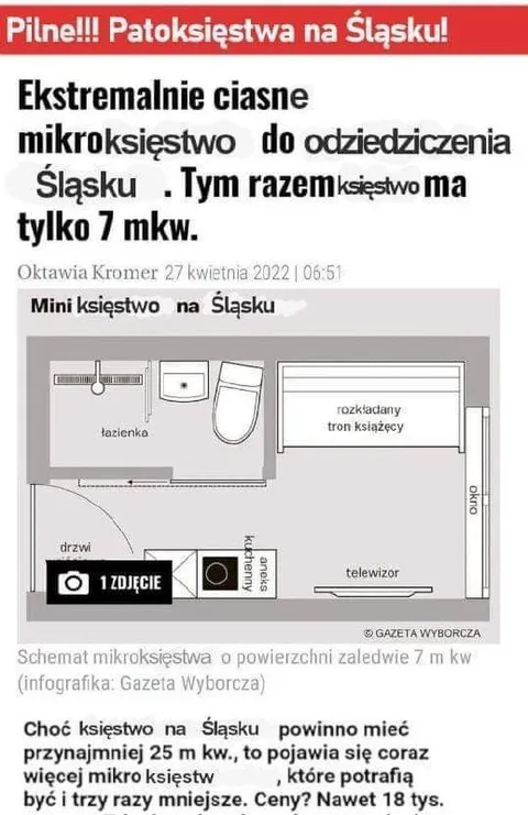 Miniaturowe księstwo na Śląsku