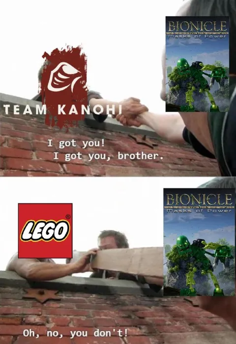 Бионикл против LEGO
