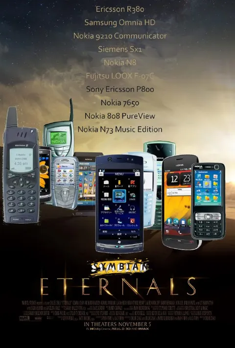 Symbian Eternals Phone Poster