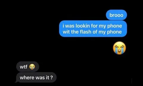 Looking for Phone with Its Flash