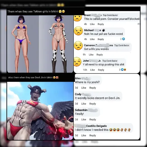 Devil Jin Bikini Double Standard