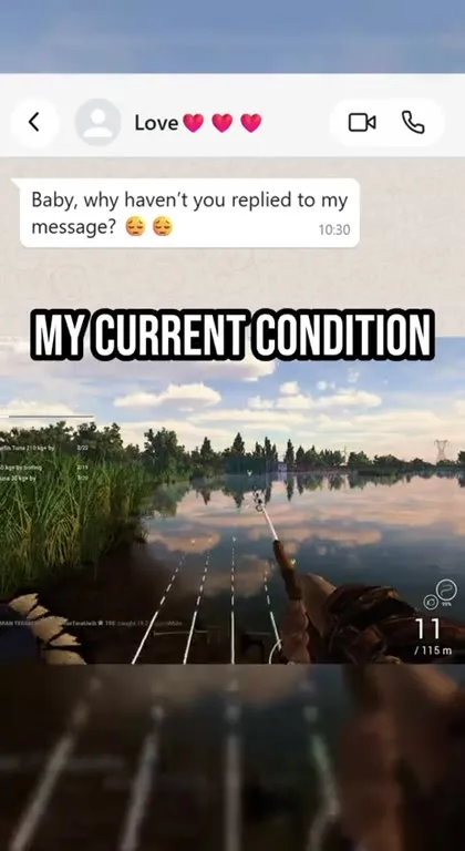 My Current Condition Fishing