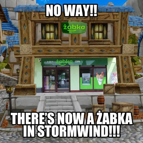 Żabka in Stormwind
