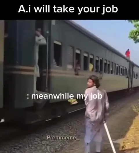 Meanwhile My Job Is a Train