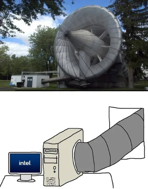 Intel Supercomputer Fan