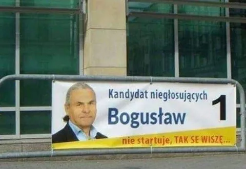Bogusław nie startuje