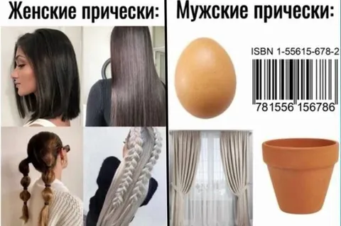 Женские и мужские прически