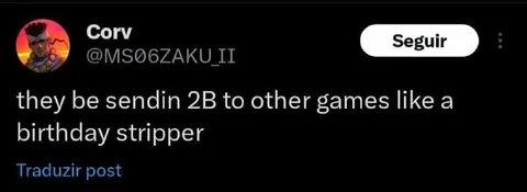 2B Sent to Other Games