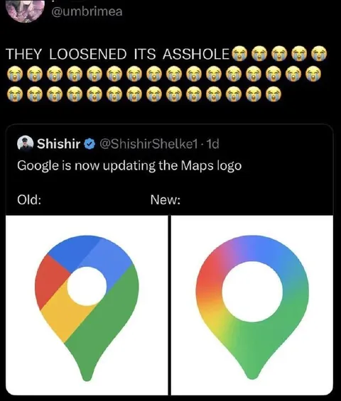 Google Maps Logo Gets Loosened