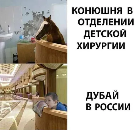 Конюшня в детской хирургии