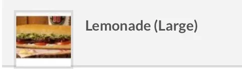Lemonade That Looks Like a Sandwich