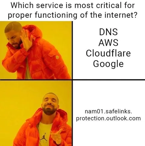 Drake Chooses Outlook Safe Links