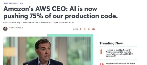 Amazon AI Code Claim