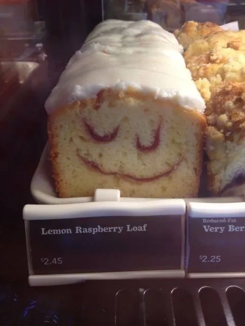 Sleeping Lemon Raspberry Loaf