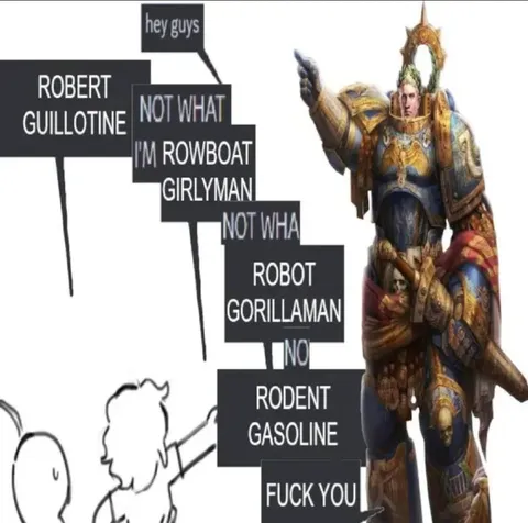 Robert Guillotine Corrects Everyone