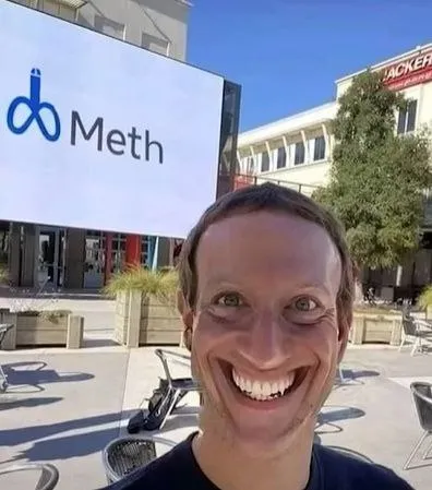 Man Smiling Outside Meth