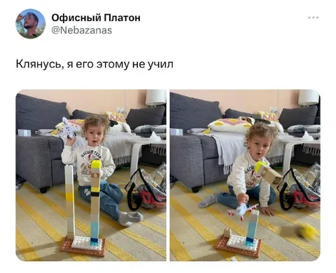 Клянусь, я его этому не учил
