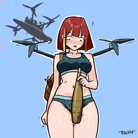 Девушка с четырьмя руками