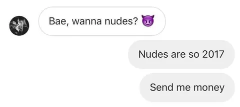 Nudes Are So 2017